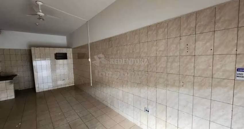 Casa comercial para alugar no Parque Residencial Dom Lafaiete Libânio, São José do Rio Preto 