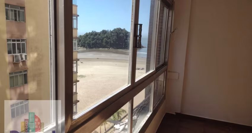 Apartamento em José Menino 3 dormitórios pé na areia  -  Santos