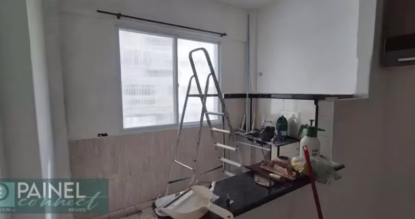 Apartamento no centro de são vicente, 26m², 1 dorm, r$150mil