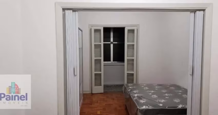 Apartamento 1 dormitório  sacada fechada no boqueirão santos