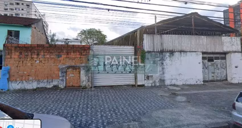 Terreno para locação em vila matias, santos - r$ 75.000