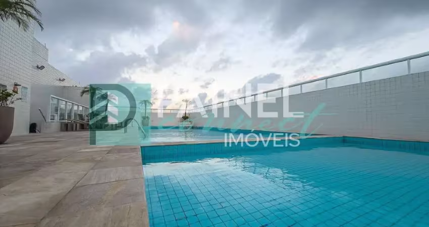 Apartamento para aluguel, 2 quartos, 2 suítes, 1 vaga, boqueirão - santos/sp