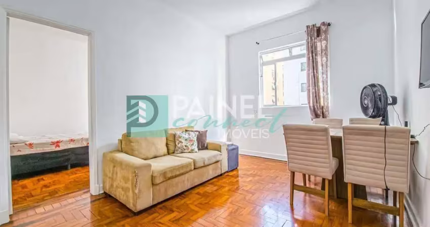 Apartamento à venda, 1 quarto, 1 vaga, boqueirão - santos/sp