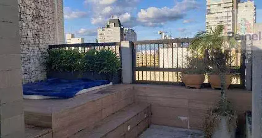 Cobertura com 4 quartos para alugar na R. Américo Martins, 8, Boqueirão, Santos