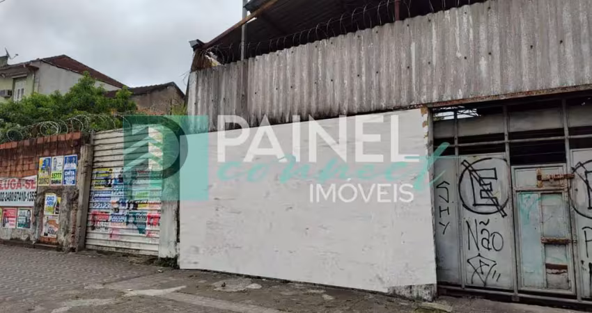 Terreno para locação em vila matias, santos - r$ 75.000 -pacote