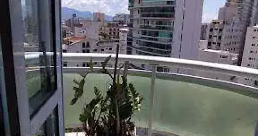 Gonzaga vista mar 3 dormitórios lazer locação 5.300