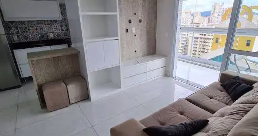 Alugue apartamento 1 suíte em gonzaga - santos por r$6000