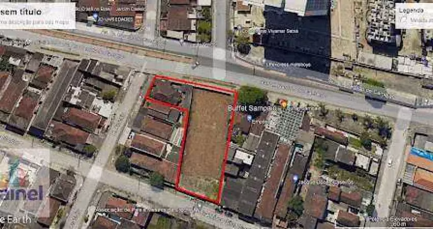 Terreno comercial para alugar na Rua Francisco Silva Santos, 324, Jardim Guassu, São Vicente