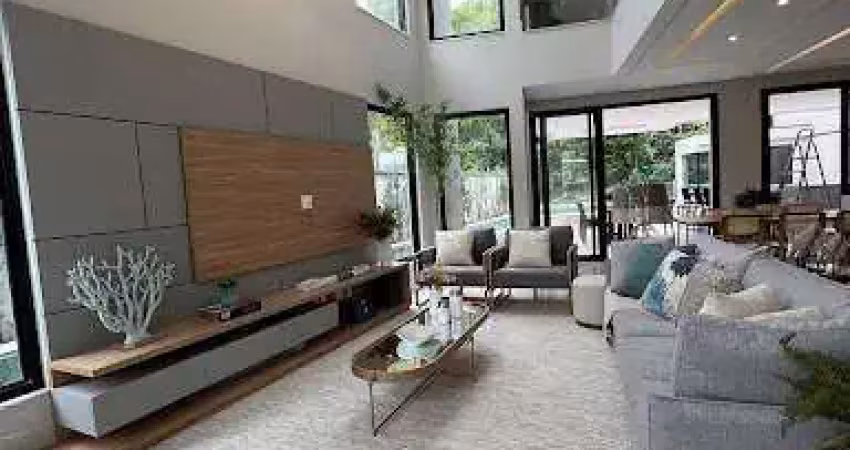 Casa de luxo em condomínio no jd paulista - bertioga