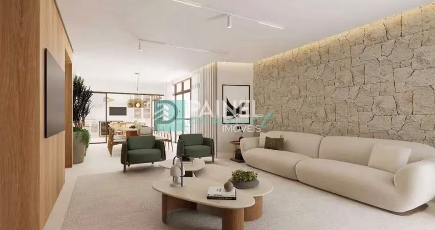 Apartamento à venda, 4 vagas, aparecida - santos/sp