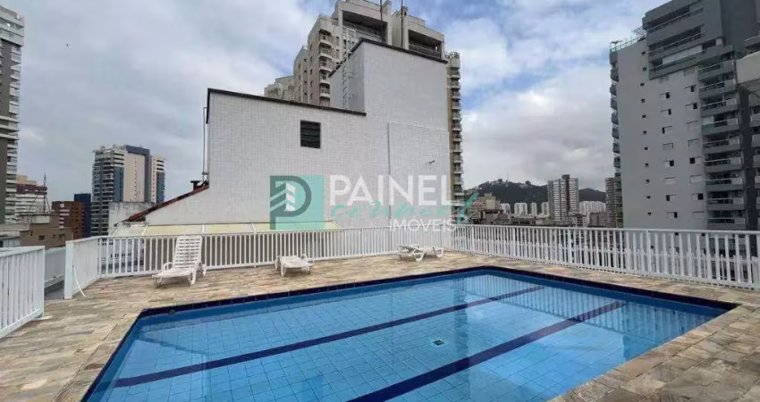 Aluguel de apartamento: 3 quartos, 2 suítes, 143 m² em gonzaga, santos – r$ 7.000/mês