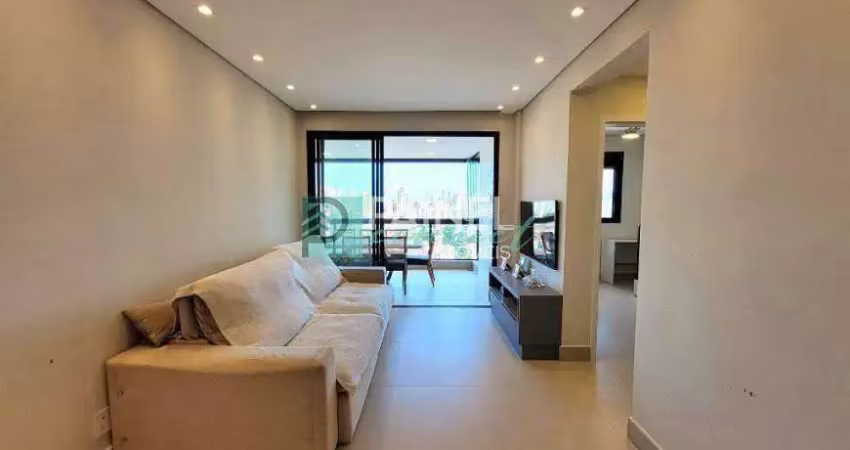 Apartamento à venda em santos - aparecida, 82 m², 2 dormitórios (1 suíte), 2 vagas