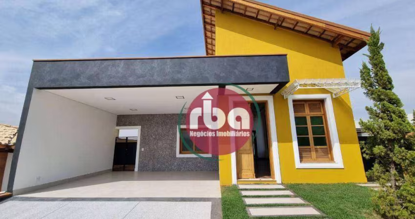 Linda casa térrea com 266m² no Condomínio Reserva Saint Paul em Itu