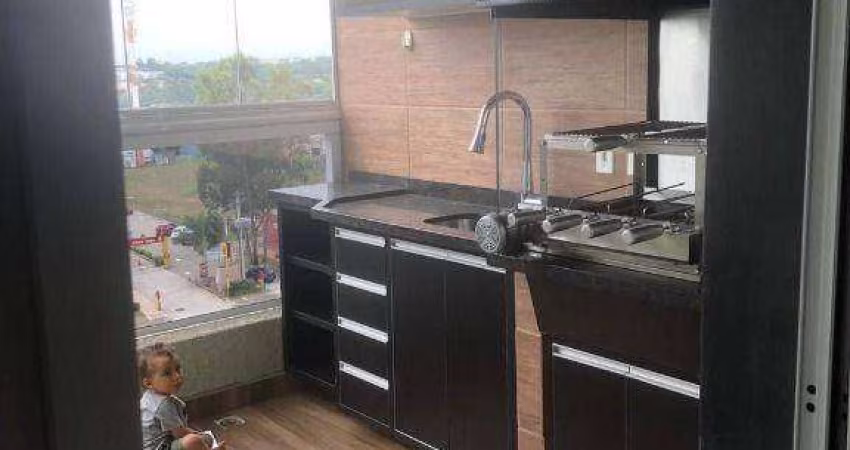Apartamento com Varanda Gourmet e Armarios  com 2 dormitórios à venda, 67 m² por R$ 450.000 - Jardim Gonçalves - Sorocaba/SP