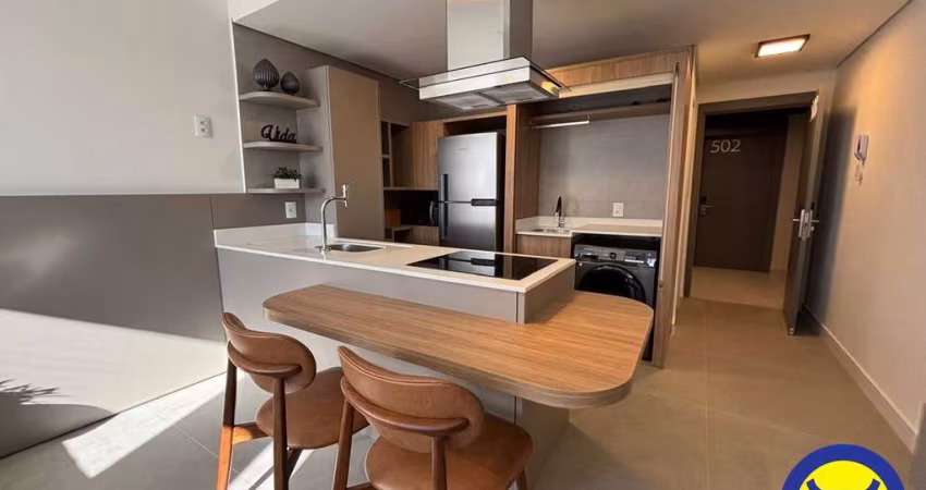 Apartamento com 01 dormitório Mobiliado na Trindade