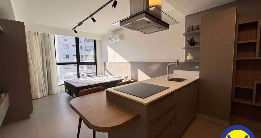 Apartamento com 01 dormitório Mobiliado na Trindade