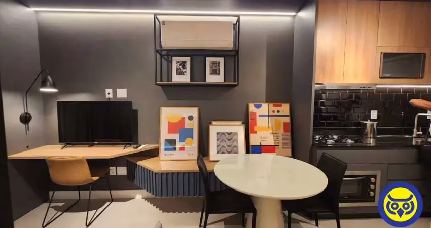 Apartamento mobiliado com 1 dormitório no jardim atlântico