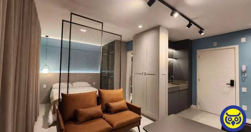 Apartamento mobiliado com 1 dormitório no jardim atlântico