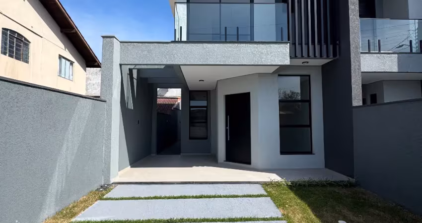 Casa moderna pronta para morar – 113,61 m² de área construída