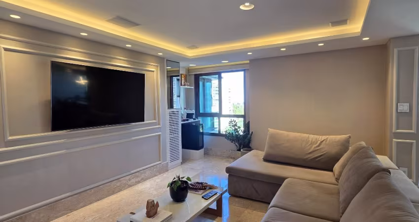Apartamento à venda no Parque Tropical | 155m² | VISTA MAR Frontal | Nascente Total | 3 suíte |