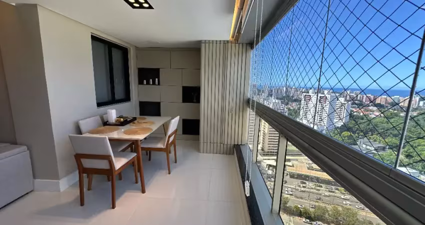 À venda | salvador prime | mobiliado e decorado com alto padrão | 1/4 | 1 suíte | 51 m² | 1 vaga