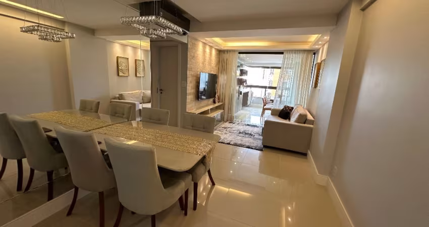 Apartamento Mobiliado para Aluguel na Pituba - 2 Suítes - 84,83 m² - Varanda - 2 vagas - Armários