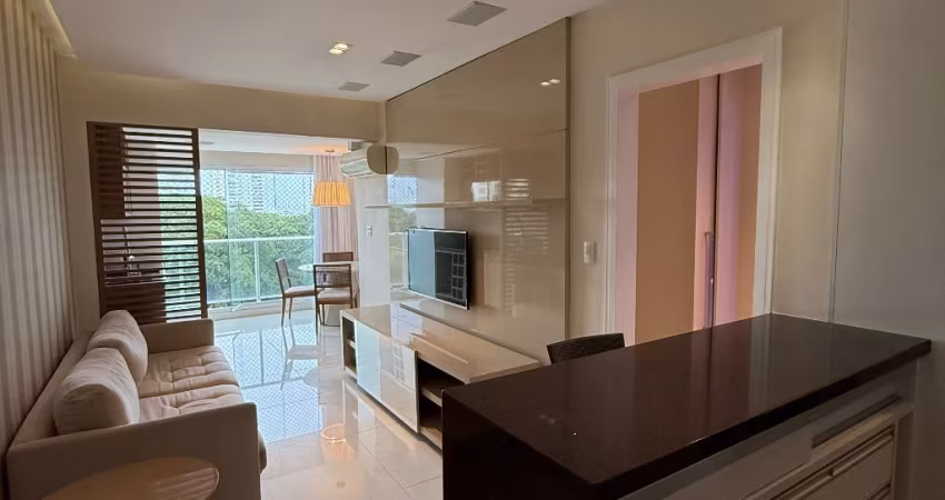Horto Florestal - Apartamento à Venda - 1/4 e sala - MOBILIADO - 47 m² - Nascente total - 1 vaga