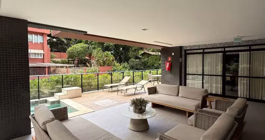 Horto florestal | 2 suítes, 85m2, armários em todos os cômodos, lavabo, wc de serviço, andar alto, nascente