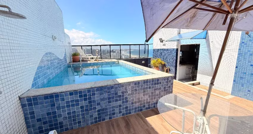Bahia suítes residence - cobertura duplex mobiliada - 2/4 - 2 suítes- varanda - piscina privativa -