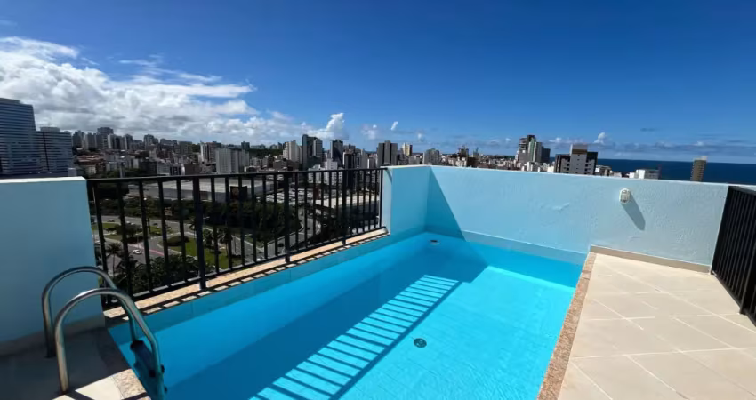 Cobertura duplex | vista mar - 195,39 ² - 3/4 - 2 suítes - piscina privativa - nascente - 2 vagas