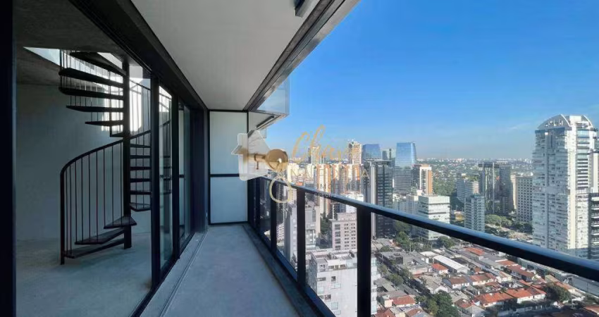Apartamento amplo à venda em Itaim Bibi com 1 dormitório