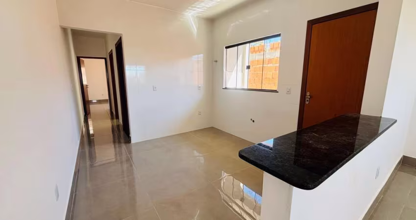 Casa Bairro JK Luziânia 2 Quartos 4 Vagas 84m² Quintal Pia Bancada Granito
