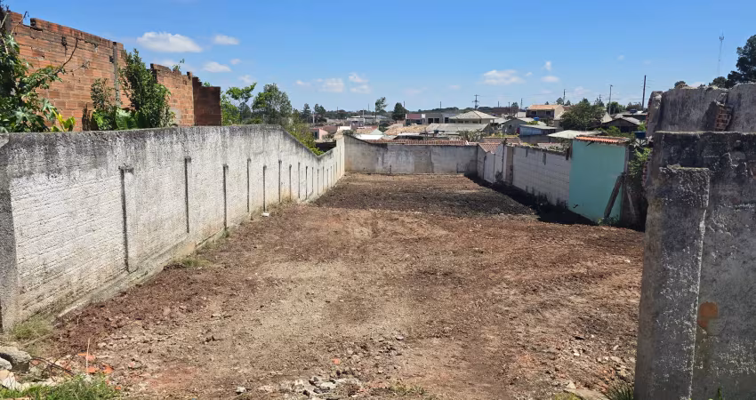 Terreno à venda na av nilza gelinsk de farias 504m² piraquara.