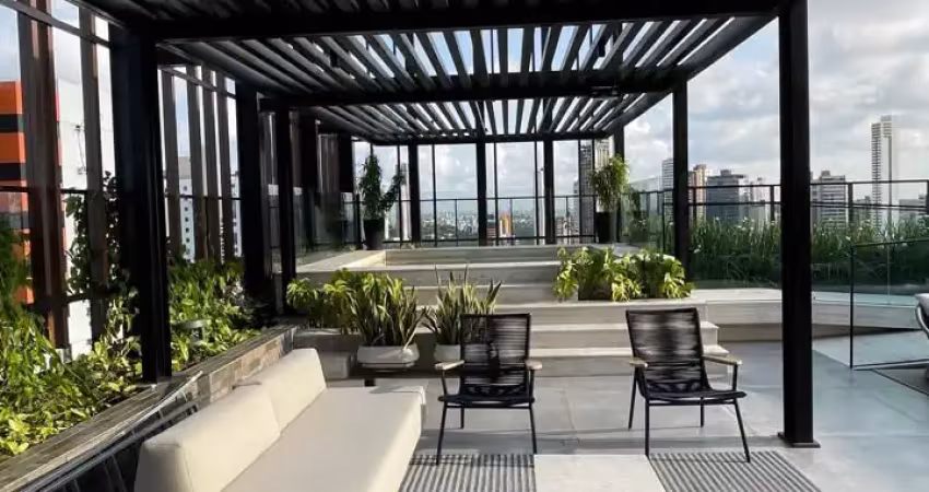 Duplex excepcional com 3 quartos suítes em tambaú para locação