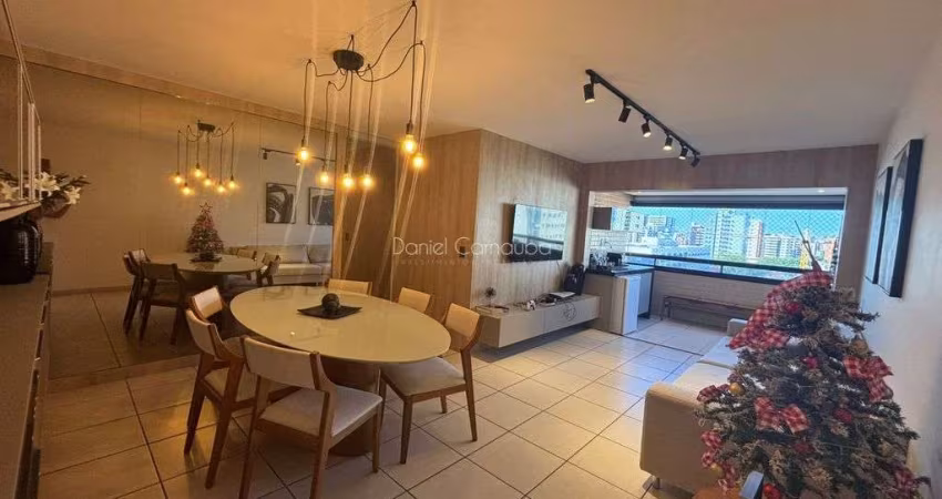 Apartamento com 3 suítes e 120 m² na Ponta Verde