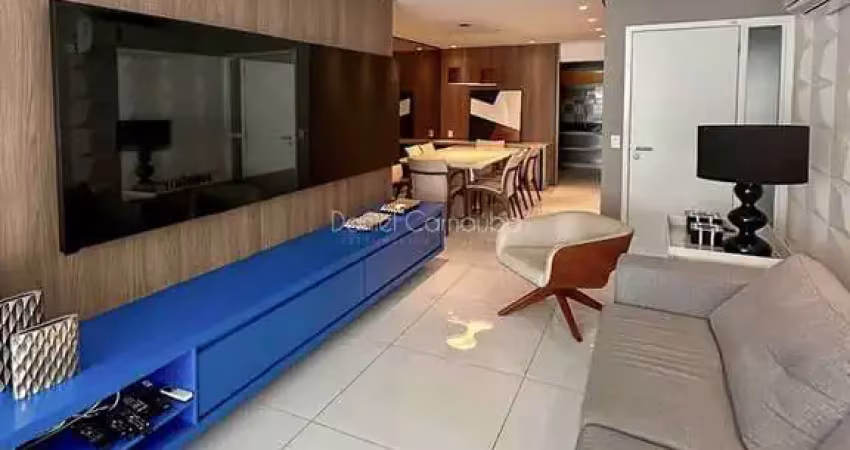 Apartamento com 133 m² segunda quadra mar com 3 suítes na jatiúca