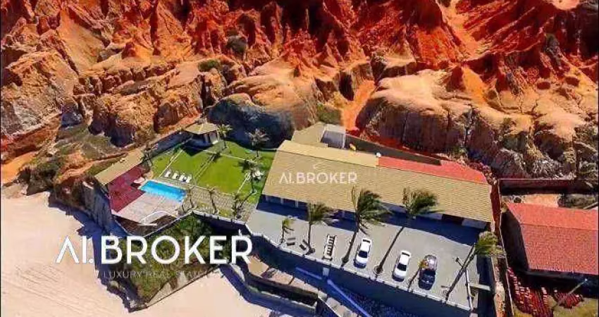No Morro Branco Casa com 8 dormitórios à venda, 700 m² por R$ 1.350.000 - Beberibe - Beberibe/CE