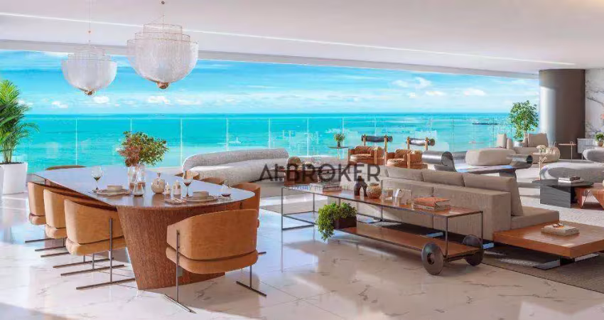 Na Beira Mar Apartamento com 5 dormitórios à venda, 650 m² por R$ 17.900.000 - Meireles - Fortaleza/CE