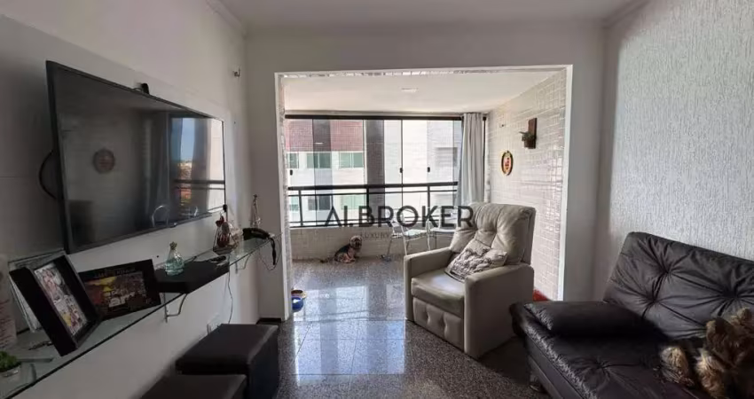 Na Beira Mar Apartamento com 1 dormitório à venda, 49 m² por R$ 650.000 - Mucuripe - Fortaleza/CE
