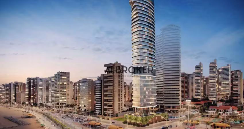 Na beira mar  apartamento com 5 dormitórios à venda, 509 m² por r$ 15.000.000 - meireles - fortaleza/ce