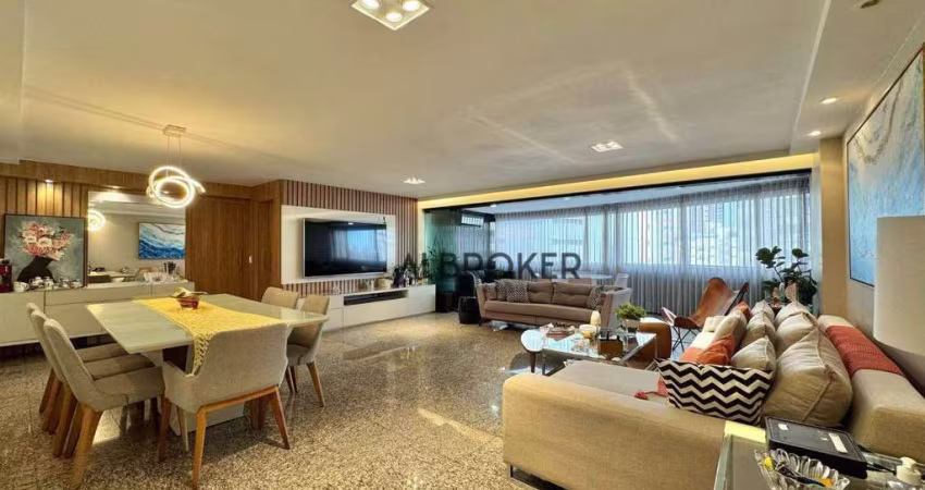 Apartamento com 3 dormitórios à venda, 162 m² por R$ 840.000,00 - Cocó - Fortaleza/CE