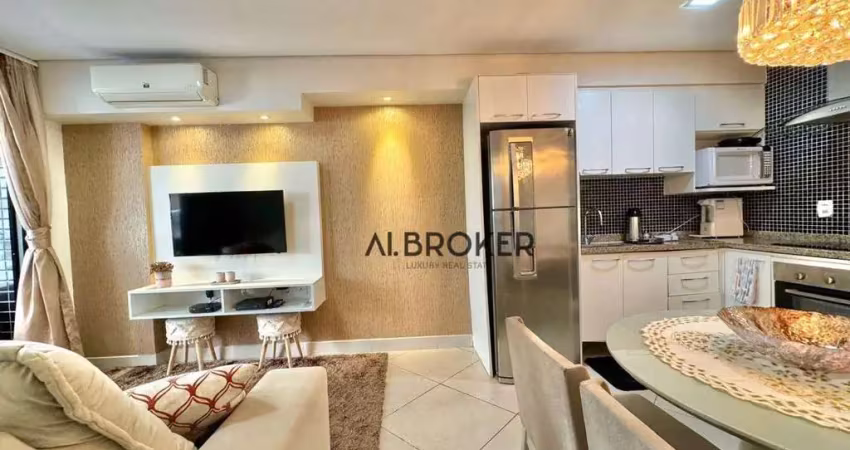 Na Beira Mar Apartamento com 2 dormitórios para alugar, 67 m² por R$ 7.501/mês - Meireles - Fortaleza/CE