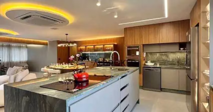 Porteira fechada  apartamento com 3 dormitórios à venda, 186 m² por r$ 2.390.000 - mucuripe - fortaleza/ce