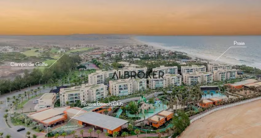 Recebo Imóvel e Facilito Cobertura na beira mar  com 4 dormitórios à venda, 143 m² por R$ 1.190.000 - Aquiraz Riviera - Aquiraz/CE