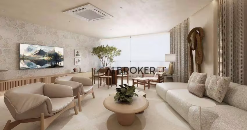 Na beira mar apartamento com 4 dormitórios à venda, 205 m² por r$ 3.300.000 - mucuripe - fortaleza/ce
