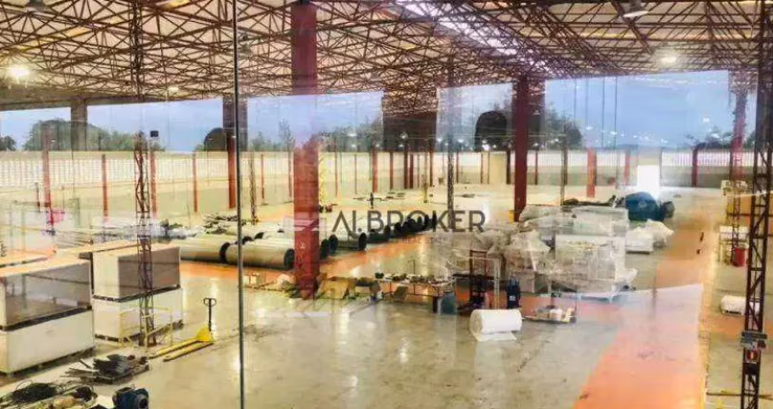 No horizonte galpão para alugar, 7000 m² por r$ 150.000/mês - distrito industrial - horizonte/ce