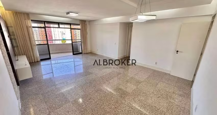 Apartamento com 3 dormitórios à venda, 127 m² por r$ 850.000,00 - aldeota - fortaleza/ce