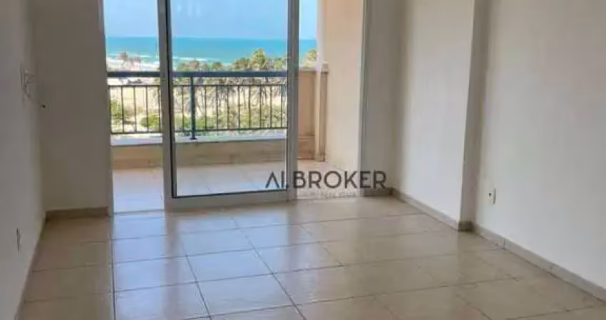 Com vista mar apartamento com 2 dormitórios à venda, 59 m² por r$ 450.000 - vicente pinzon - fortaleza/ce