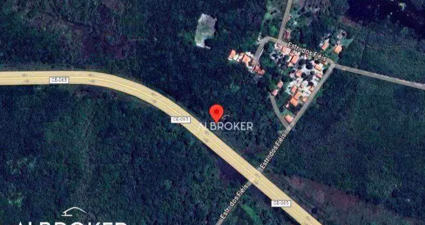 Terreno à venda, 224000 m² por r$ 11.200.000,00 - garrote - caucaia/ce