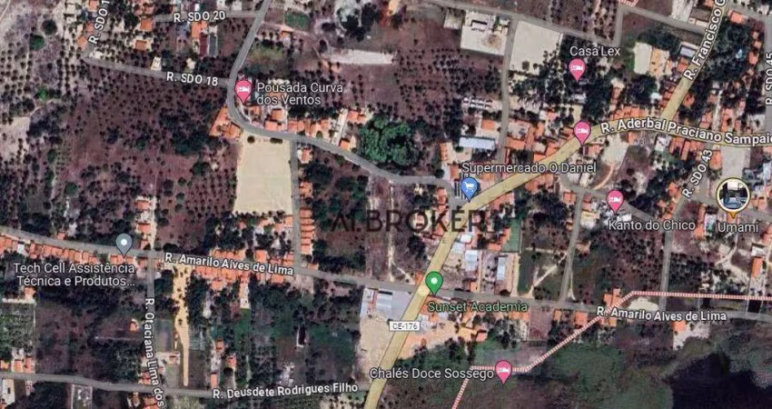 Terreno à venda, 12000 m² por r$ 7.200.000,00 - icaraizinho de amontada - amontada/ce